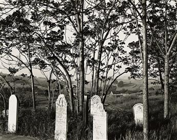 BRETT WESTON (1911-1993) Cemetery, Hornitos. 1955.                                                                                               